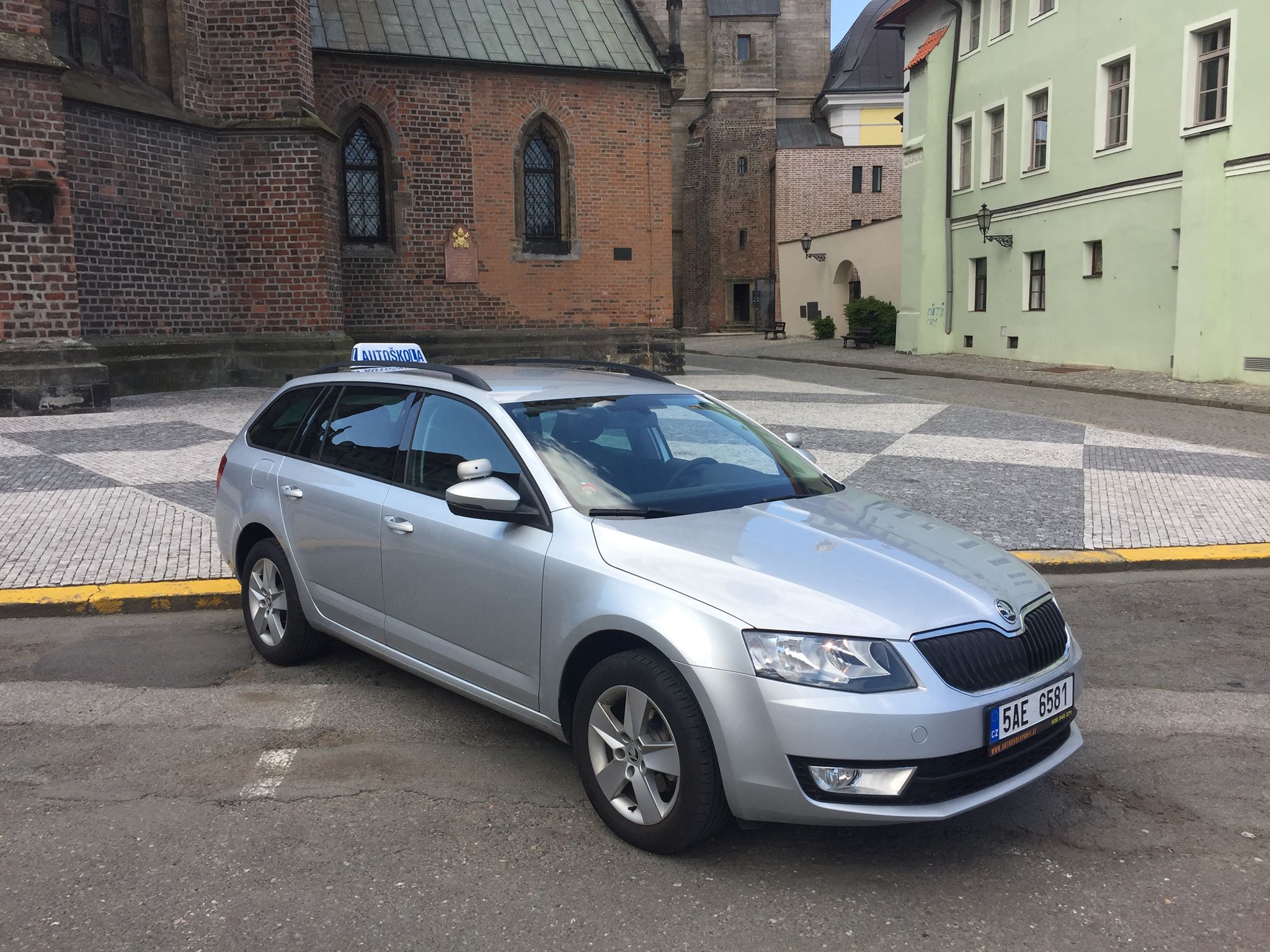 Disponujeme spolehlivým výukovým vozidlem Octavia 3. generace